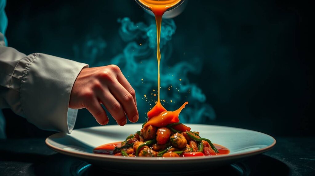 Chef creando contenido visual para ganar más como chef.