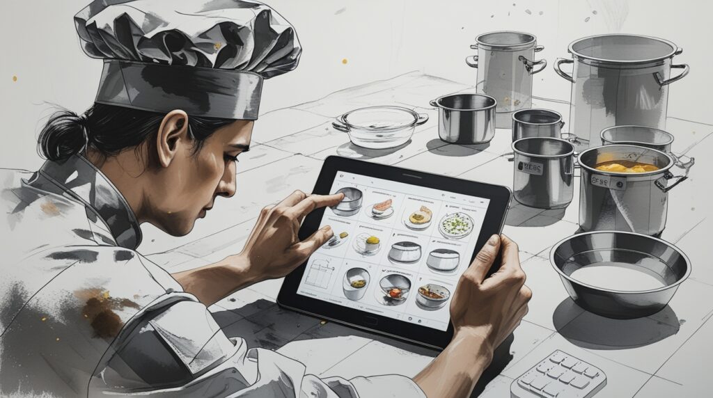 Inventario de restaurantes controlado con inteligencia artificial para reducir merma y mejorar compras